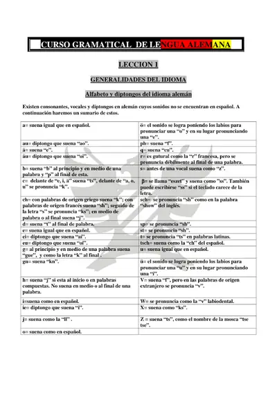 Portada del libro: Aleman