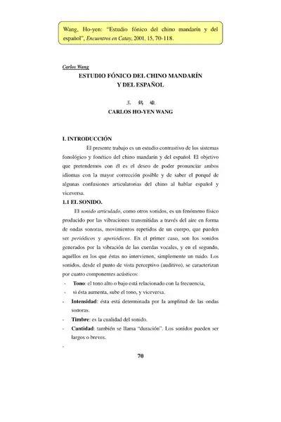 Portada del libro: Wang