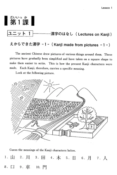 Portada del libro: Basic Kanji Book Vol I Y Ii