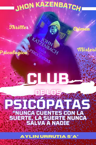 Portada del libro: Club De Los Psicopatas