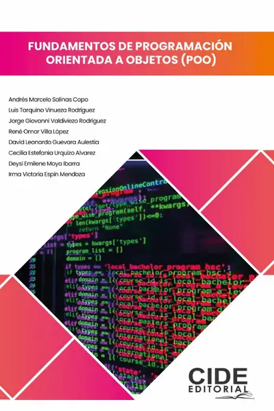 Portada del libro: Fundamentos De Programacion Orientada A Objetos Poo Andres Marcelo Salinas Copo Et Al 5382