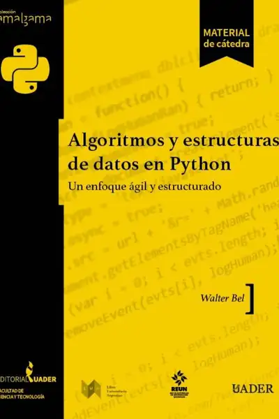Portada del libro: Algoritmos Y Estructuras De Datos En Python Walter Bel Uader 5384