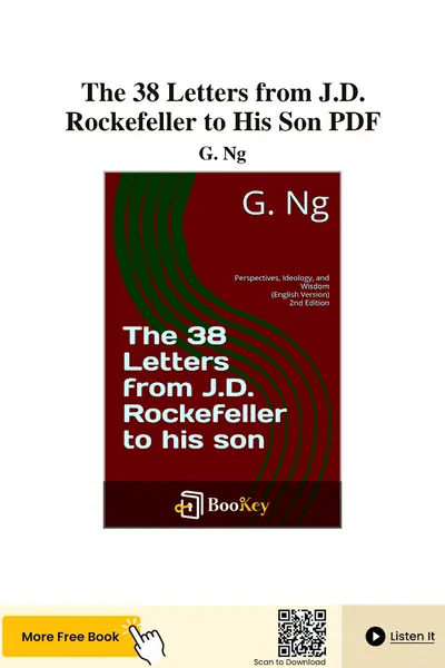Portada del libro: Las 38 Cartas De Rockefeller