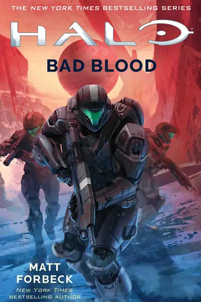 Portada del libro: 28 Halo Bad Blood
