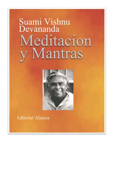 Portada del libro: Suami Devananda MeditacióN Y Mantras