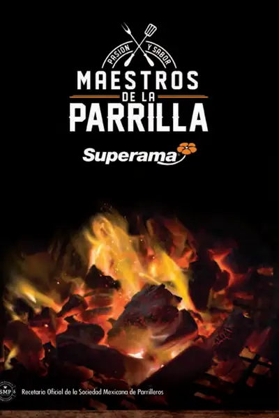 Portada del libro: Recetario Maestros De La Parrilla Superama
