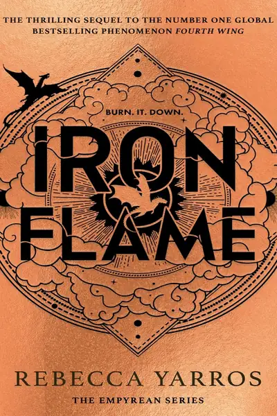 Portada del libro: 02 Iron Flame 🔮 Rebecca Yarros