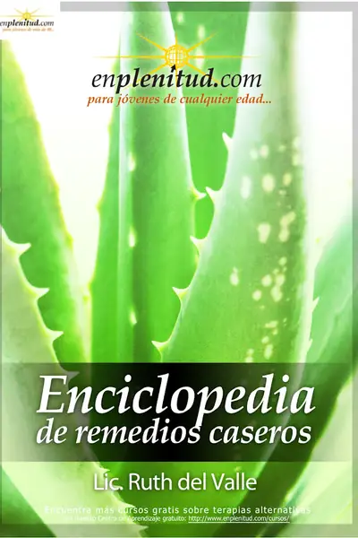 Portada del libro: Enciclopedia De Remedios Caseros Ruth Del Valle