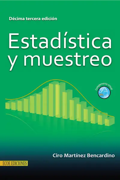 Portada del libro: EstadíStica Y Muestreo MartíNez