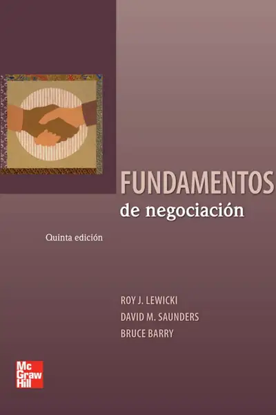 Portada del libro: Fundamentos De NegociacióN