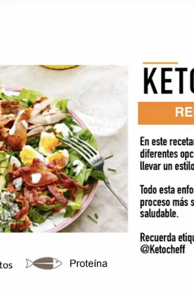 Portada del libro: Copia De Recetario Zero Ketocheff