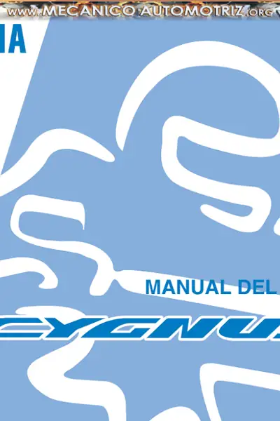 Portada del libro: Curso Motocicletas Yamaha Cygnus X Xc125