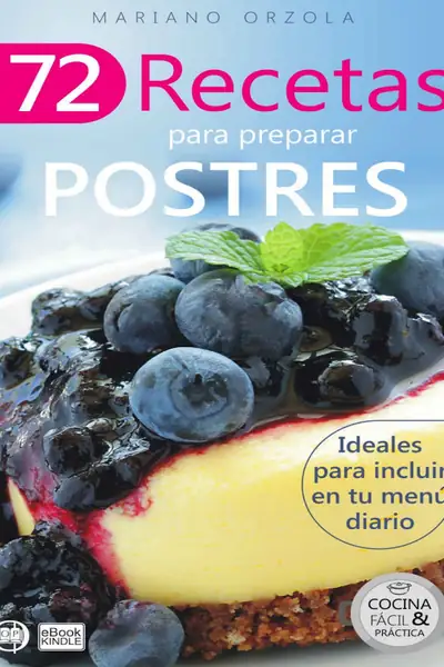Portada del libro: Copia De 72 Recetas Para Preparar Postres Orzola