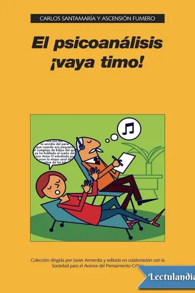 Portada del libro: El Psicoanalisis !Vaya Timo! Ascension Fumero · VersióN 1