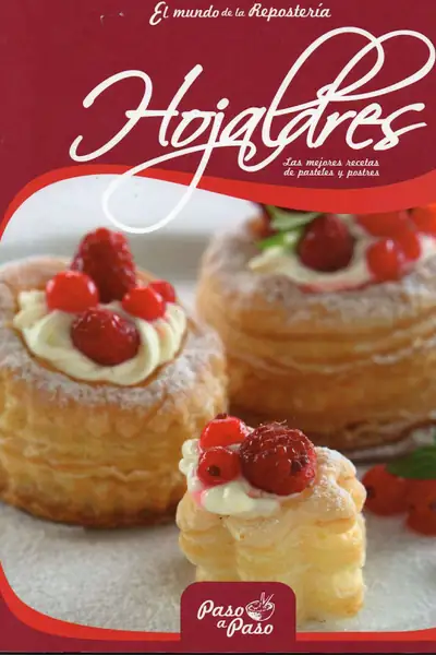 Portada del libro: Copia De Hojaldre El Mundo De La ReposteríA Hojaldres Paso A Paso