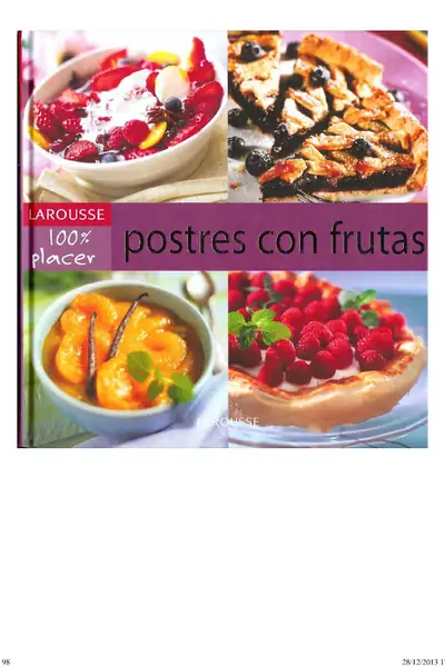 Portada del libro: Copia De Larousse 100 Placer Postres Con Frutas