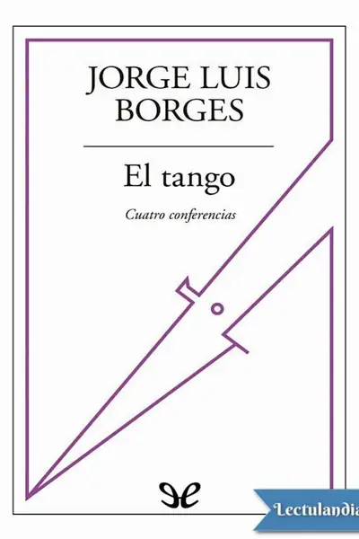 Portada del libro: El Tango Jorge Luis Borges