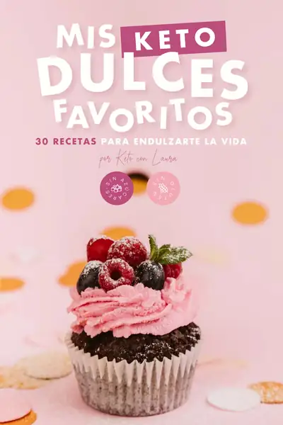 Portada del libro: Ebook Dulces Keto Reducido · VersióN 1