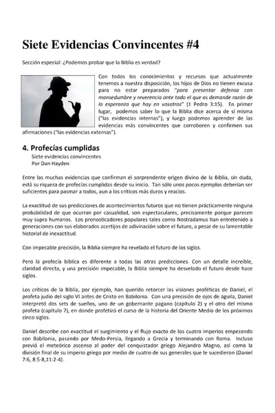 Portada del libro: 8 Siete Evidencias Convincentes Autor Mi Devocional