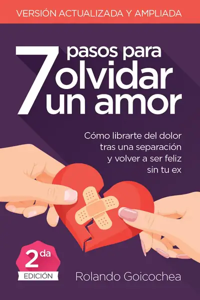 Portada del libro: 7 Pasos Para Olvidar Un Amor