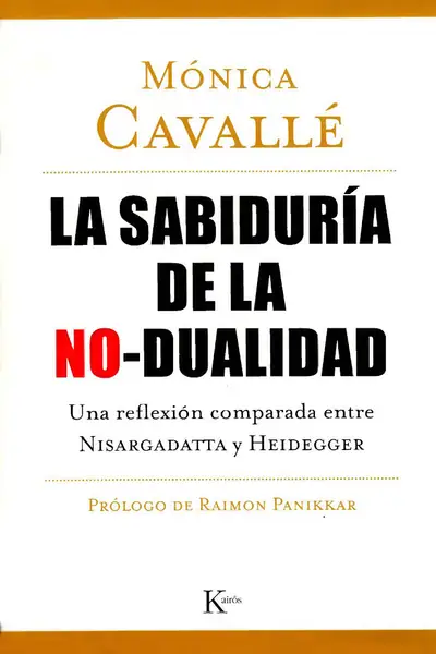 Portada del libro: La SabiduríA De La No Dualidad