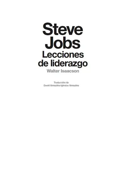 Portada del libro: Lecciones De Liderazgo