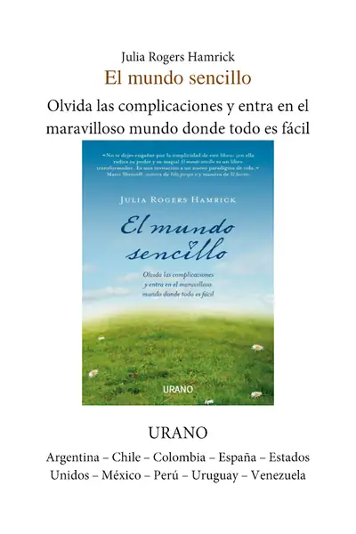 Portada del libro: El Mundo Sencillo
