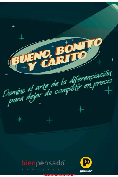 Portada del libro: Bueno, Bonito Y Carito