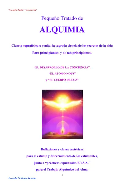 Portada del libro: PequeñO Tratado De Alquimia