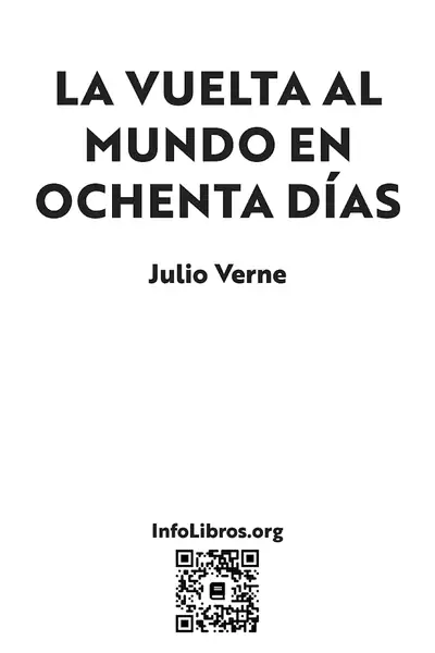 Portada del libro: La Vuelta Al Mundo En Ocho Dias