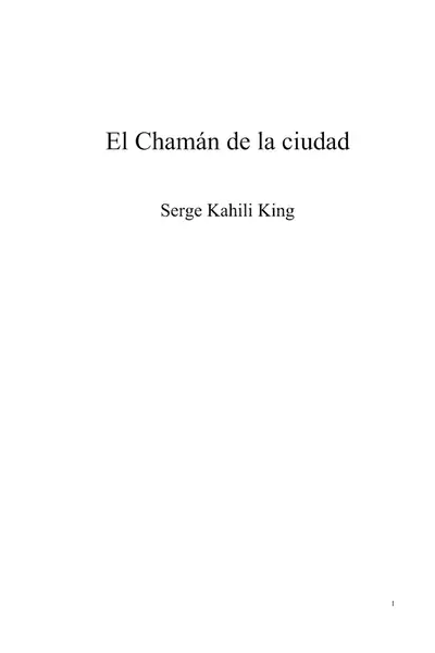 Portada del libro: El ChamáN De La Ciudad