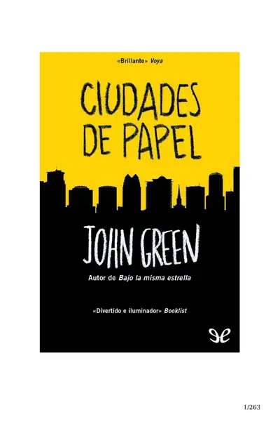 Portada del libro: Ciudades De Papel