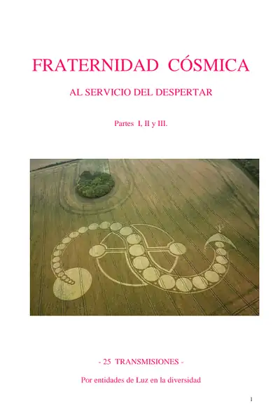 Portada del libro: Fraternidad CóSmica