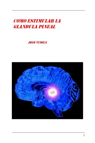 Portada del libro: CóMo Estimular La Glandula Plineal