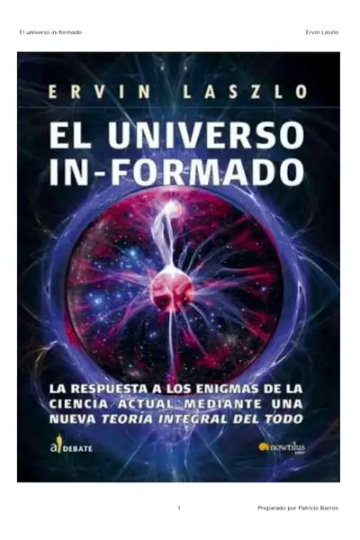 Portada del libro: El Universo In Formado