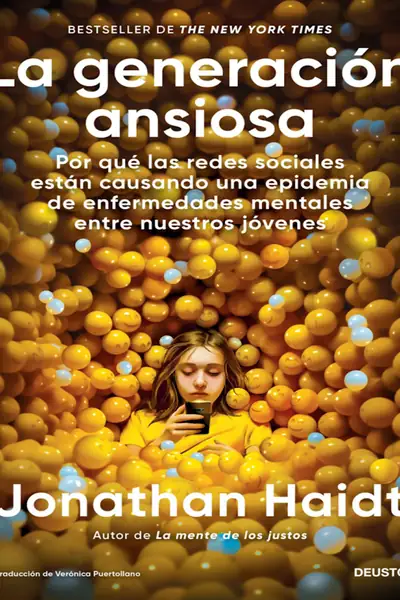 Portada del libro: La GeneracióN Ansiosa