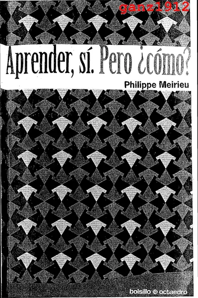Portada del libro: Aprender Sí, Pero CóMo