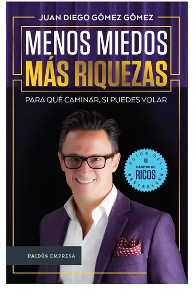 Portada del libro: Menos Miedos, MáS Riquezas
