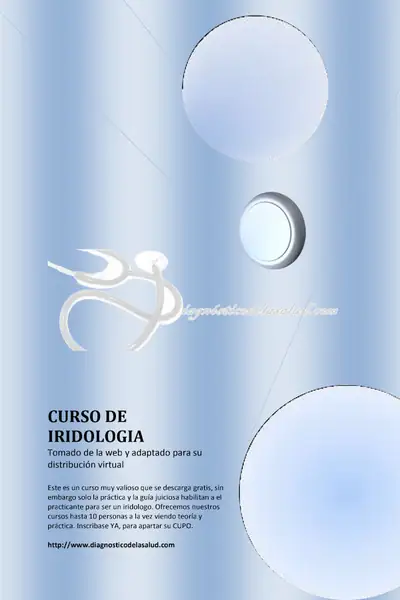 Portada del libro: Curso De Iridologia