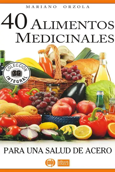 Portada del libro: 40 Alimentos Medicinales