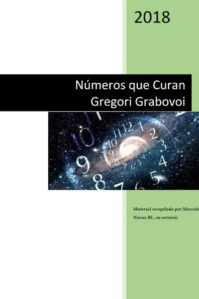 Portada del libro: NúMeros Que Curan Gregori Grabovoi