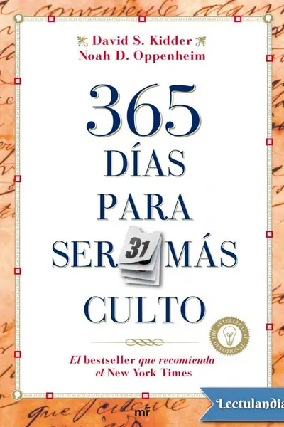 Portada del libro: 365 DíAs Para Ser MáS Culto