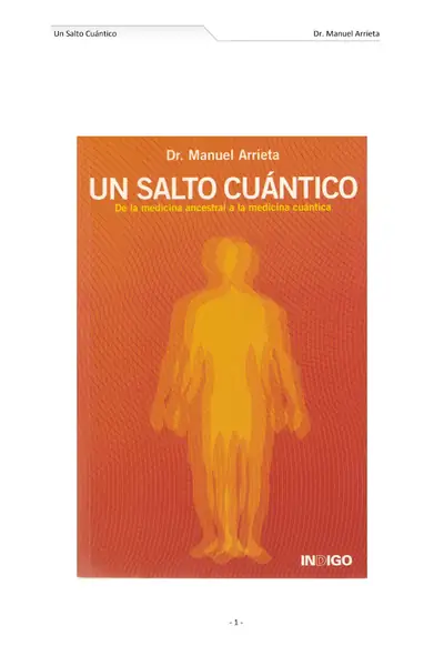 Portada del libro: Un Salto CuáNtico