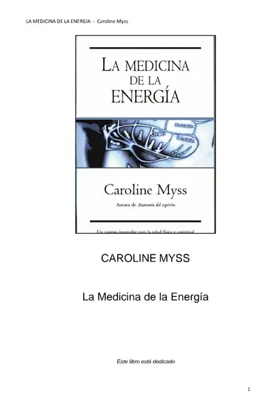 Portada del libro: La Medicina De La EnergíA