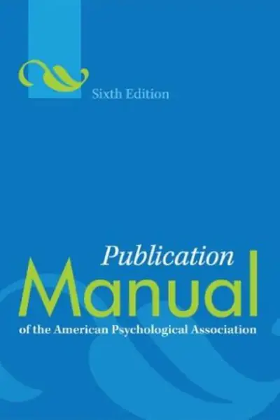 Portada del libro: Apa 6th