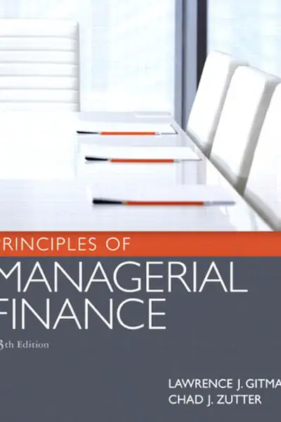Portada del libro: Managerial Finance 13e