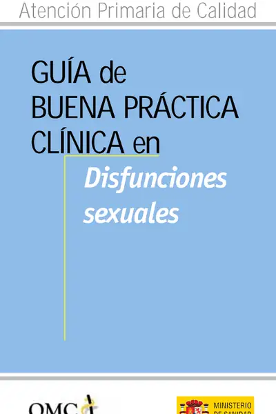 Portada del libro: GuíA Disfunciones Sexuales