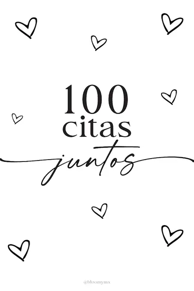 Portada del libro: 100 Citas Juntos