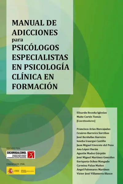 Portada del libro: Manual De Adicciones Elisardo BecoñA