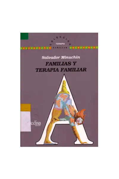 Portada del libro: Familias Y Terapia Familiar Salvador Minuchin